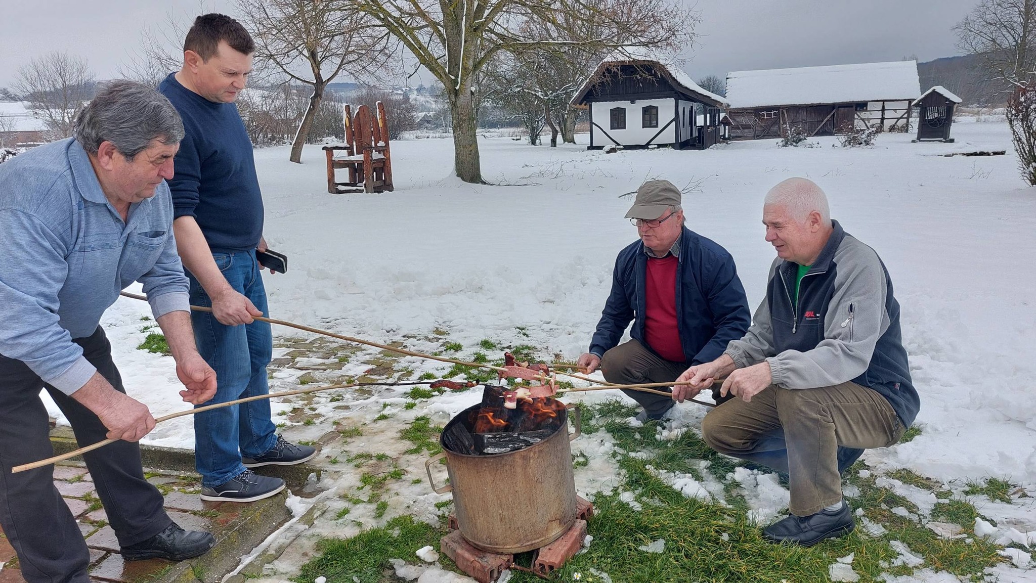 Vincekovo blagoslov pod snijegom